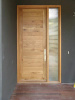 Horizontal Plank Door