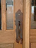 Iron entry hardware