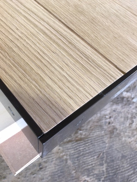 Photo 102, White Oak and Steel Closeup