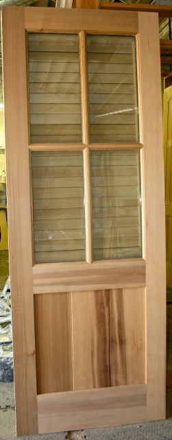 Photo 24 Cedar 4-Lite, 2-Panel