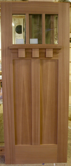 Photo 23 Ribbon Sapele Craftsman with Shelf