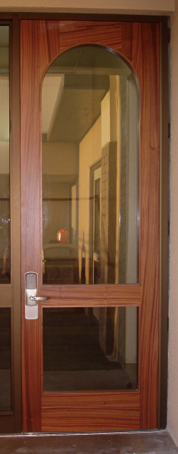 Photo 2 Sapele Door Installed