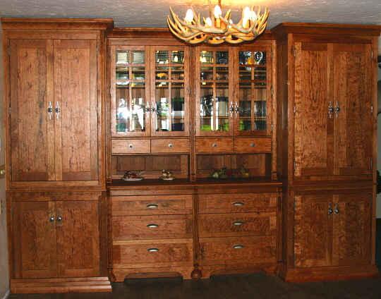 Photo 27 Cherry Hutch/Pantry Cabinet